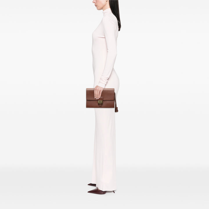 Hermès Courchevel Jet Pochette Cuir