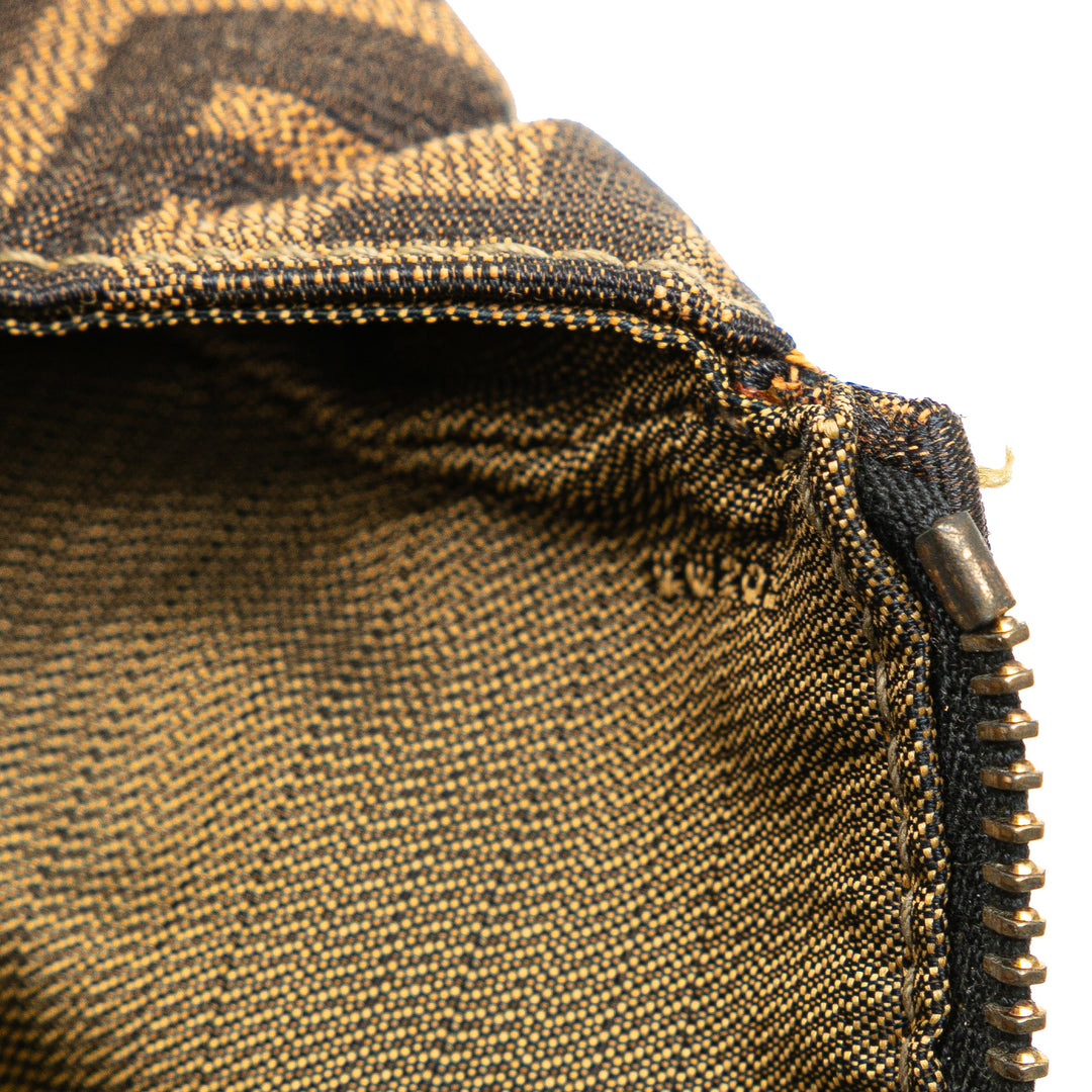 Zucca Canvas Satchel Brown - Gaby Paris