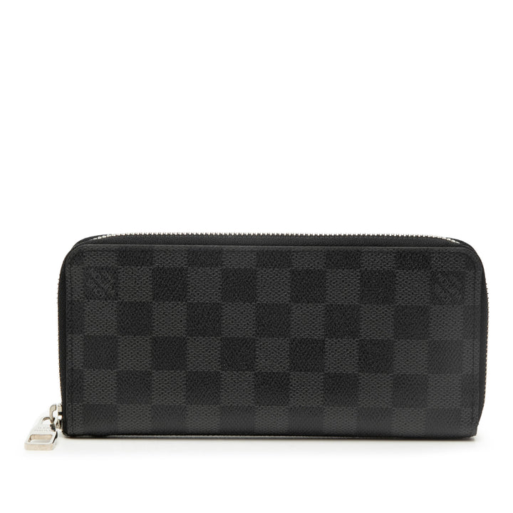 Louis Vuitton Damier Graphite Vertical Zippy Portefeuille