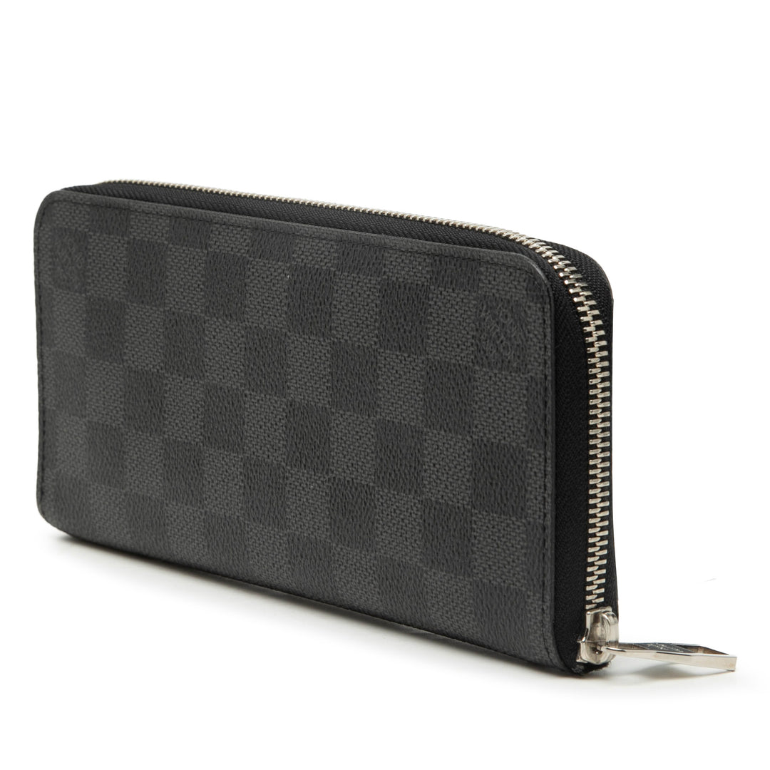 Louis Vuitton Damier Graphite Vertical Zippy Portefeuille
