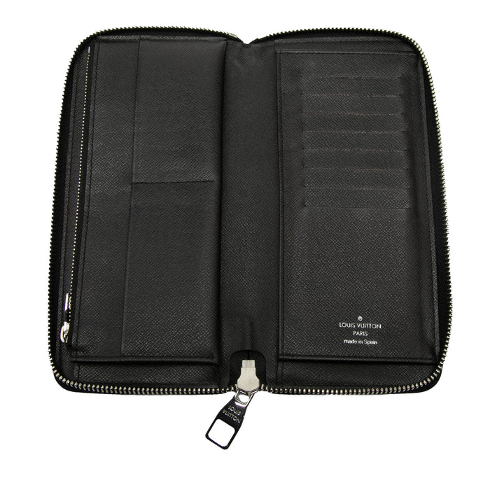 Louis Vuitton Damier Graphite Vertical Zippy Portefeuille