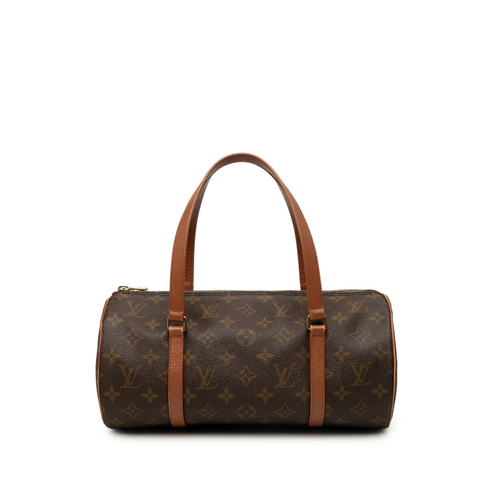 Louis Vuitton Sac à main Papillon 30 Monogram Marron – vue principale – GABY PARIS