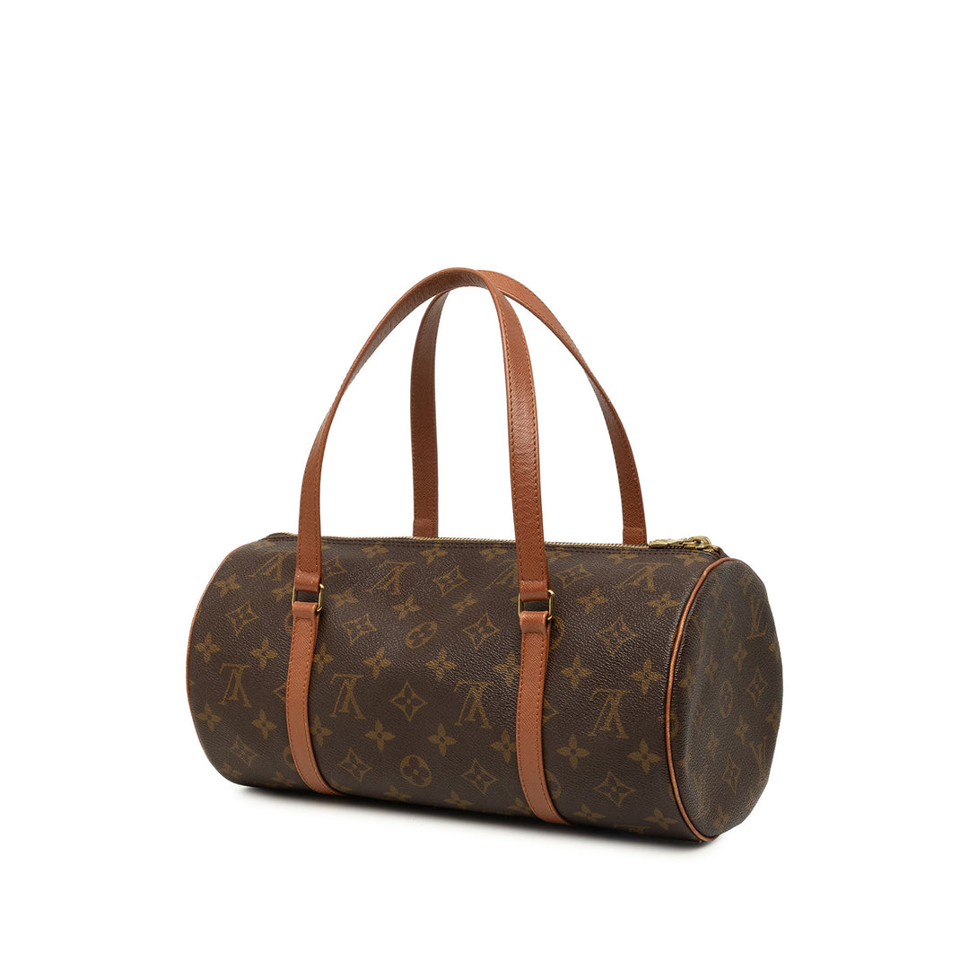 Louis Vuitton Sac à main Papillon 30 Monogram Marron – vue 2 – GABY PARIS