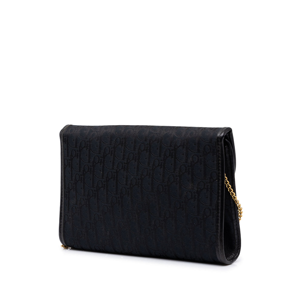 Dior Sac porté épaule Diorissimo Trotter Chaîne Noir – vue 2 – GABY PARIS