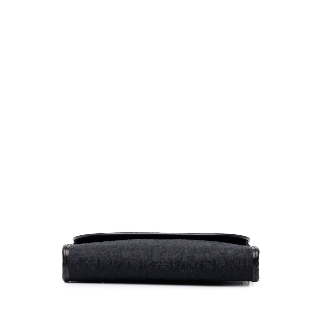 Dior Sac porté épaule Diorissimo Trotter Chaîne Noir – vue 3 – GABY PARIS