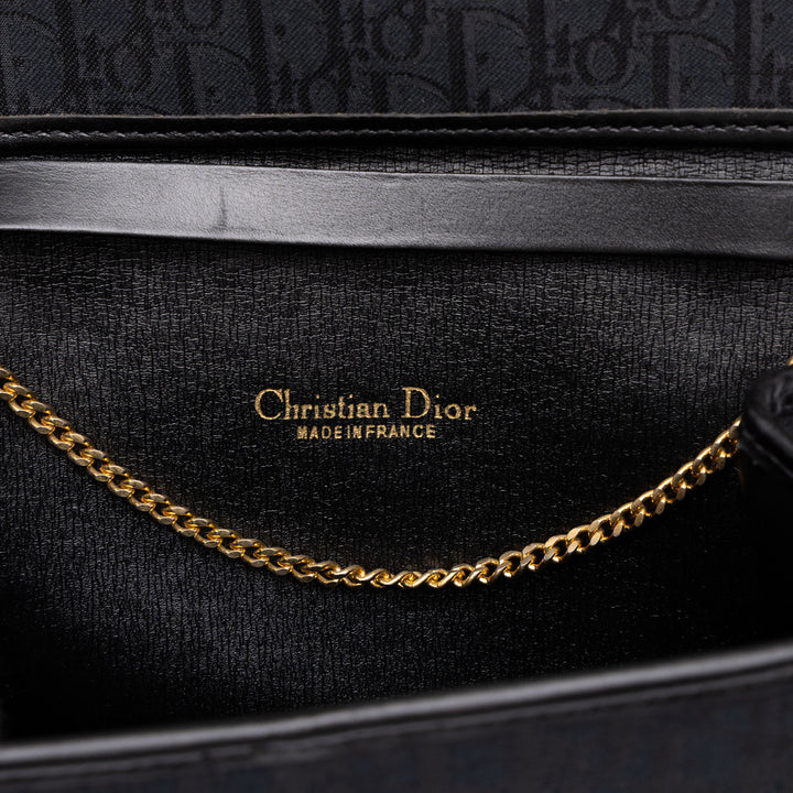 Dior Sac porté épaule Diorissimo Trotter Chaîne Noir – vue 5 – GABY PARIS