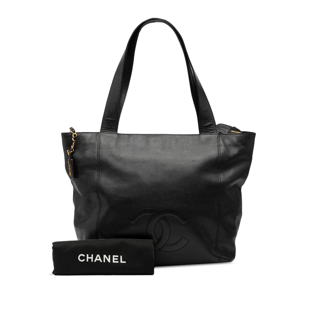 Chanel CC Cabas Cuir caviar