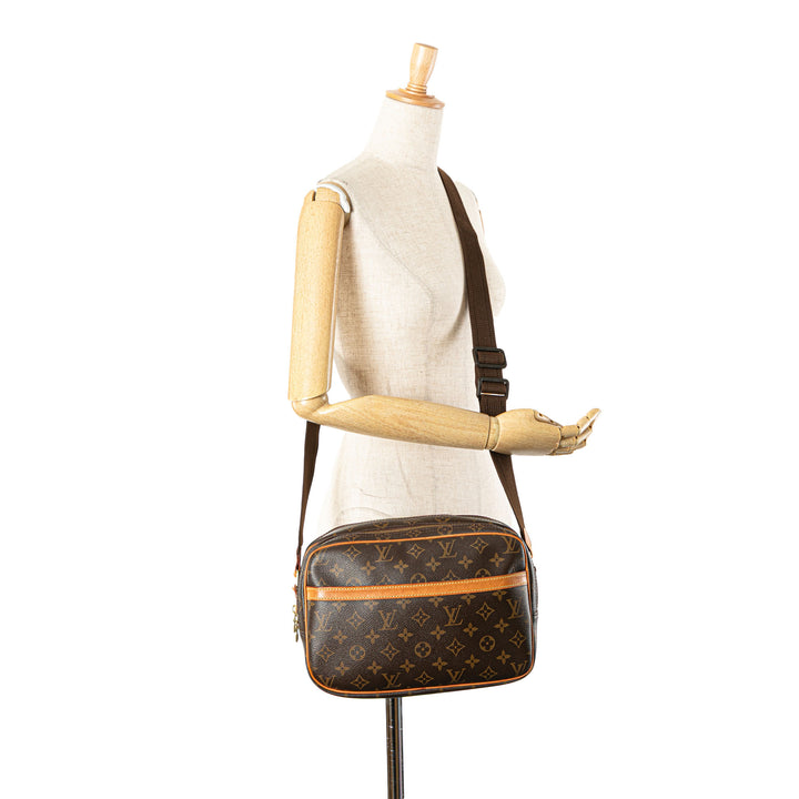 Monogram Reporter PM Brown - Gaby Paris