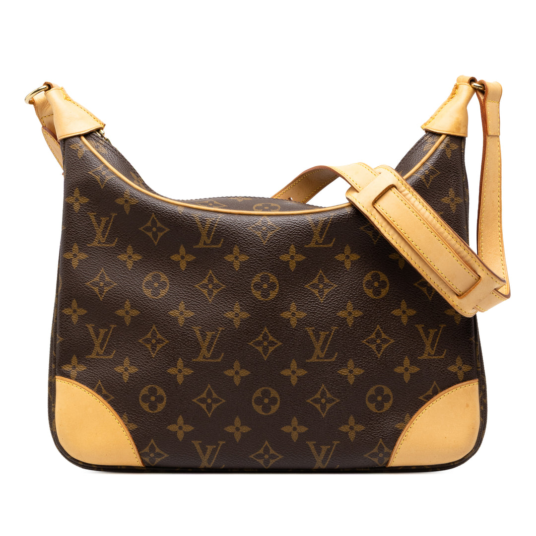 Louis Vuitton Boulogne 30 Monogram Marron – vue principale – GABY PARIS