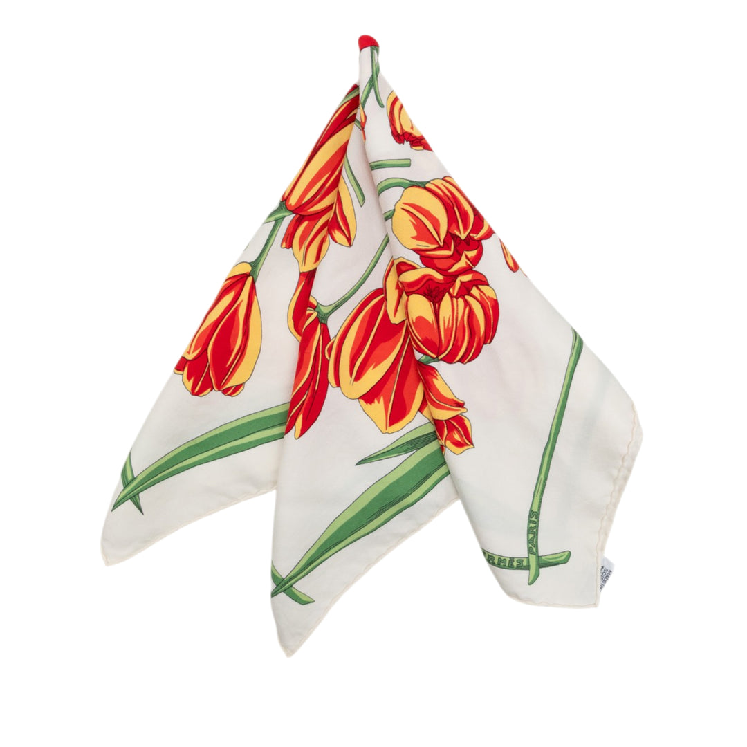 Hermès Tulipomanie Soie Pocket Foulard 45