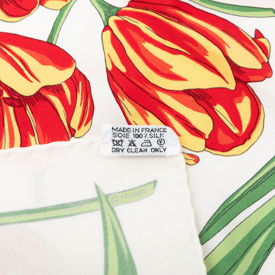Hermès Tulipomanie Soie Pocket Foulard 45
