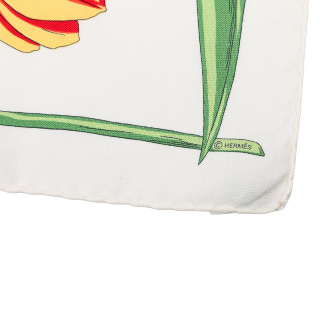 Hermès Tulipomanie Soie Pocket Foulard 45