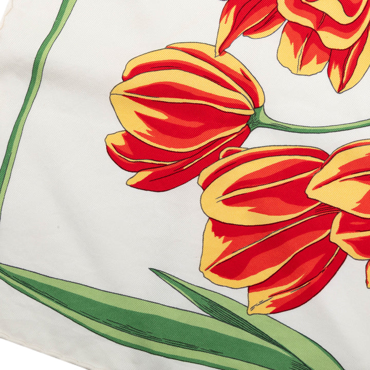 Hermès Tulipomanie Soie Pocket Foulard 45