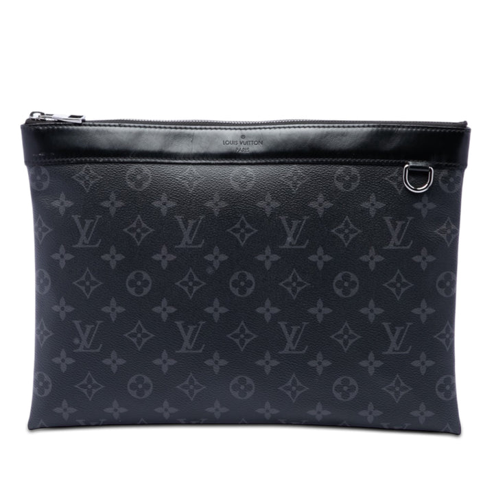 Louis Vuitton Monogram Eclipse Discovery Pochette GM