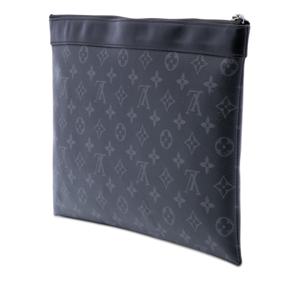 Louis Vuitton Discovery Pochette GM Monogram Eclipse Noir – vue 2 – GABY PARIS