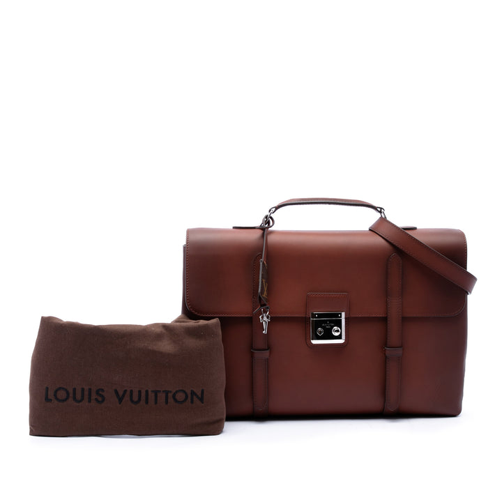 Louis Vuitton Ombre Cartable Porte-documents Marron – vue 7 – GABY PARIS