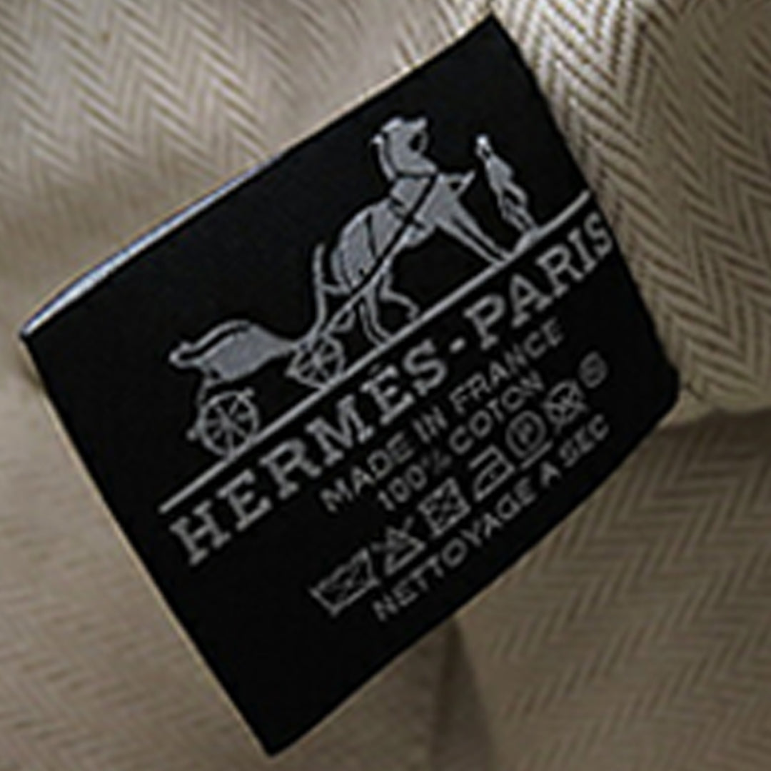 Hermès Small Toile Bride A Brac Étui Bleu – GABY PARIS Authentique