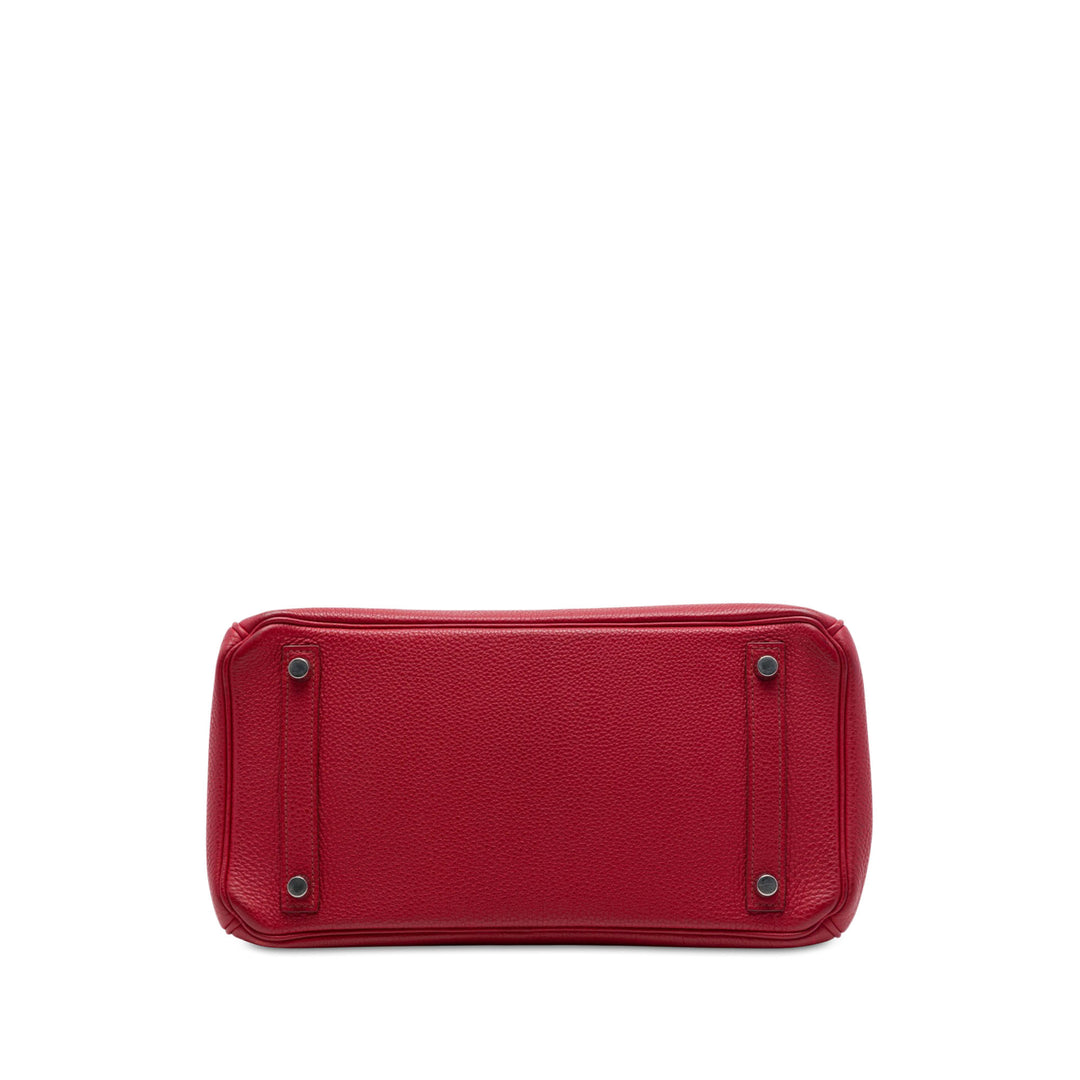 Hermès Birkin Retourne 30 Togo Rouge – vue 3 – GABY PARIS