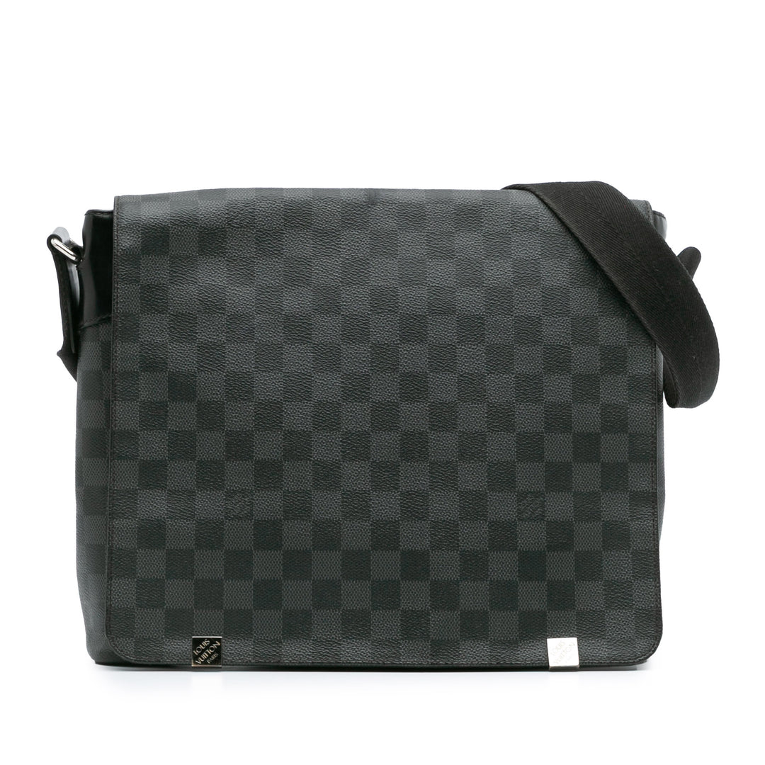 Damier Graphite District MM Black - Gaby Paris