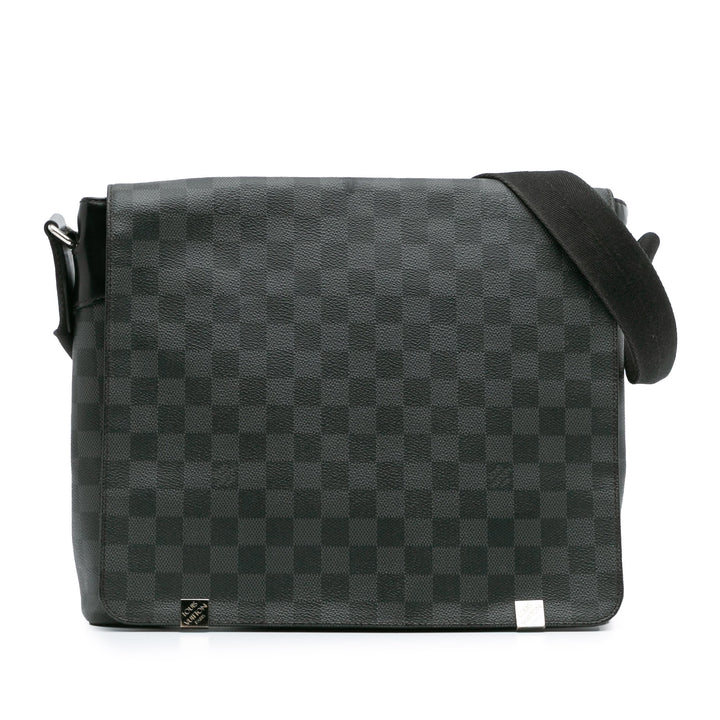 Damier Graphite District MM Black - Gaby Paris