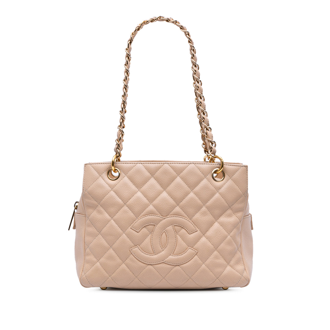 Petite Caviar Timeless Tote Brown - Gaby Paris