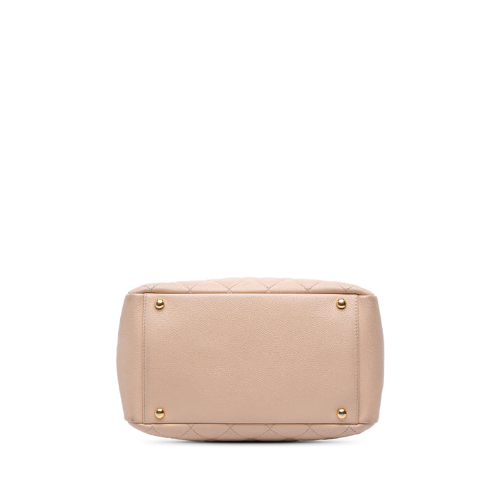 Petite Caviar Timeless Tote Brown - Gaby Paris