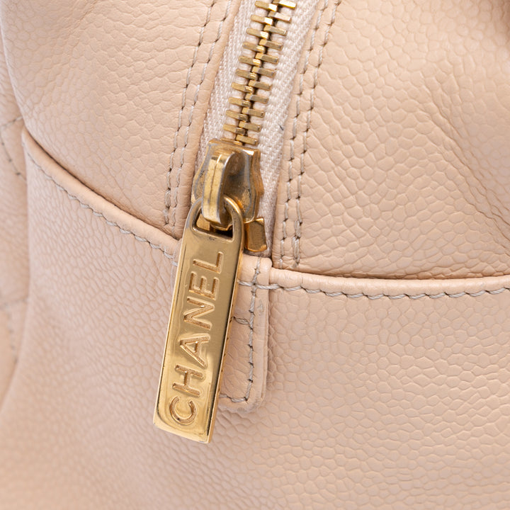 Petite Caviar Timeless Tote Brown - Gaby Paris