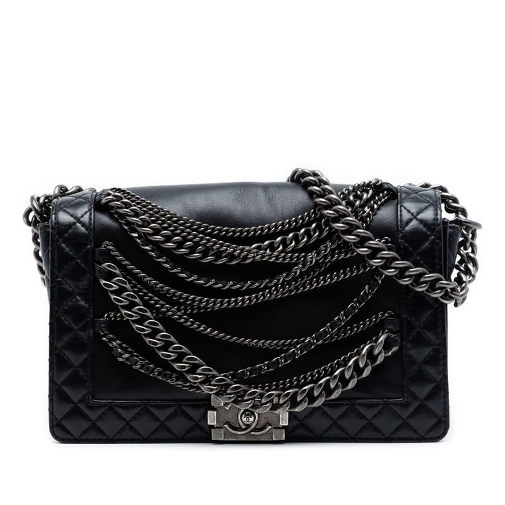 Chanel Medium Paris Dallas Enchained Boy à rabat