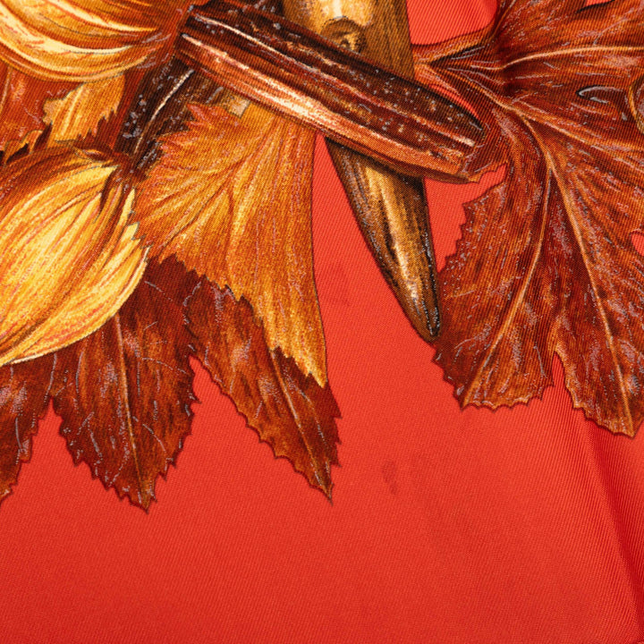 Hermès Citrouilles et Coloquintes Soie Foulard 90