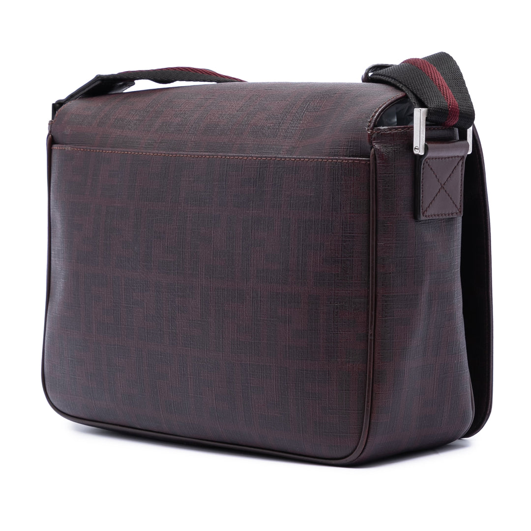Fendi Zucca Spalmati à rabat Sac porté croisé