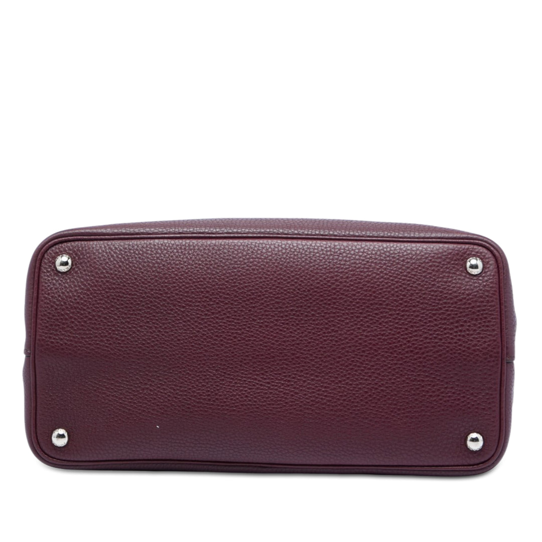 Prada Vitello Daino Double Handle Cabas