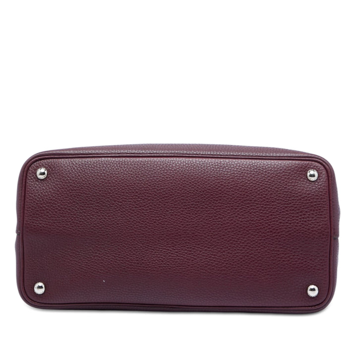 Prada Vitello Daino Double Handle Cabas