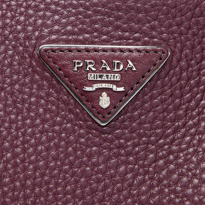 Prada Vitello Daino Double Handle Cabas