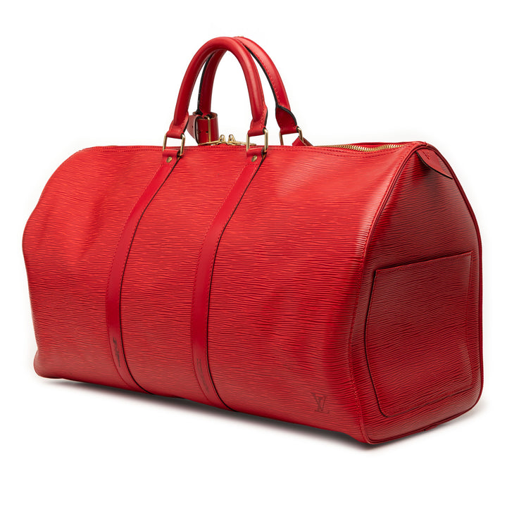 Louis Vuitton Epi Keepall 50