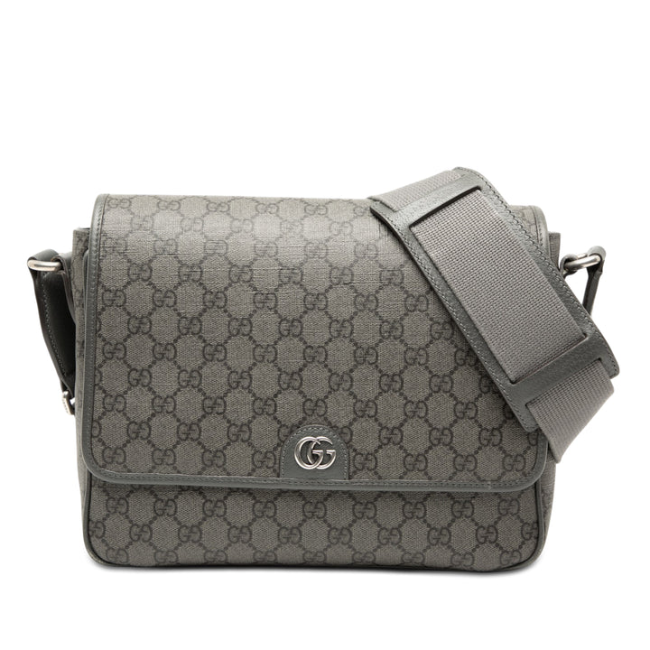 Ophidia Sac Messenger Moyen GG Supreme Gris