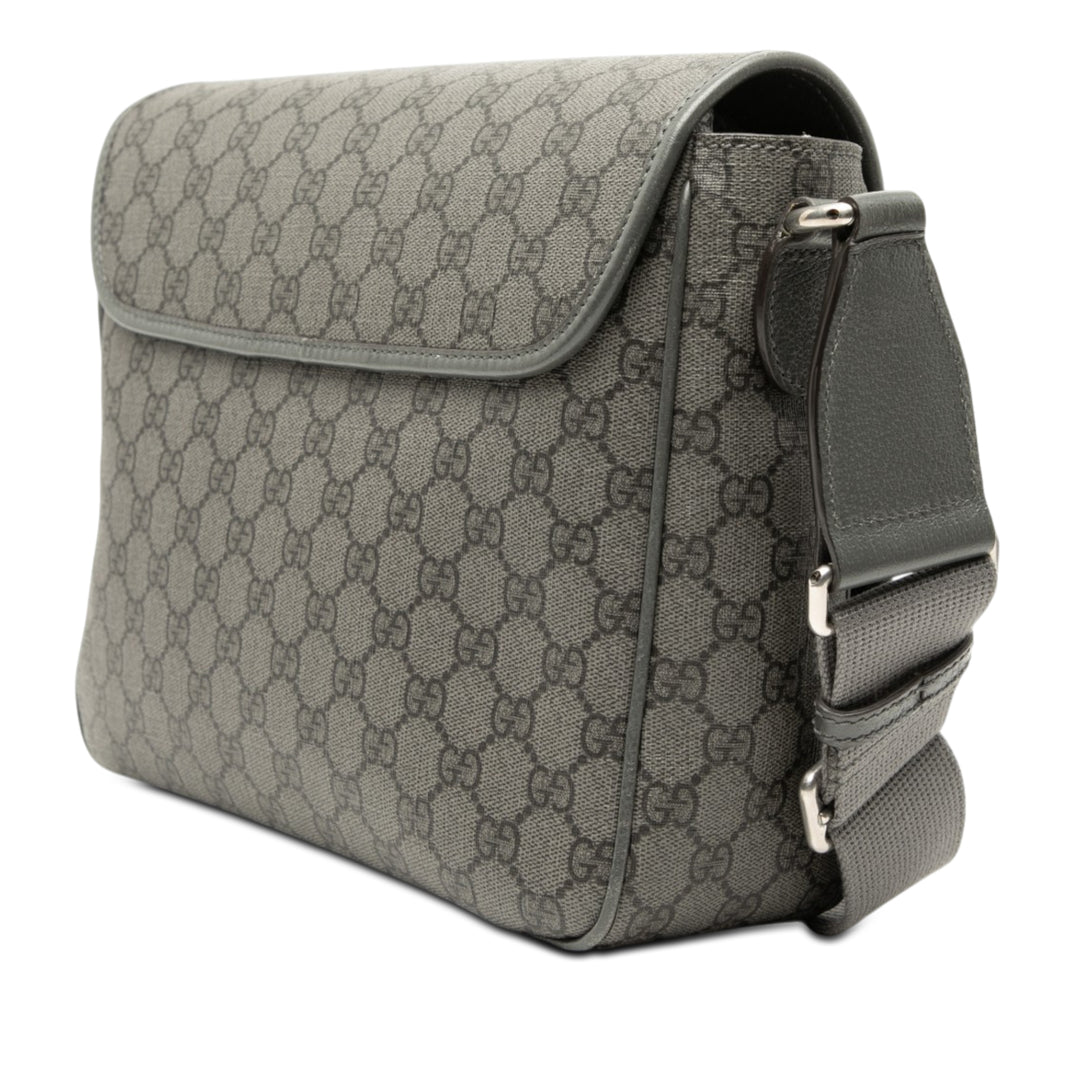 Ophidia Sac Messenger Moyen GG Supreme Gris