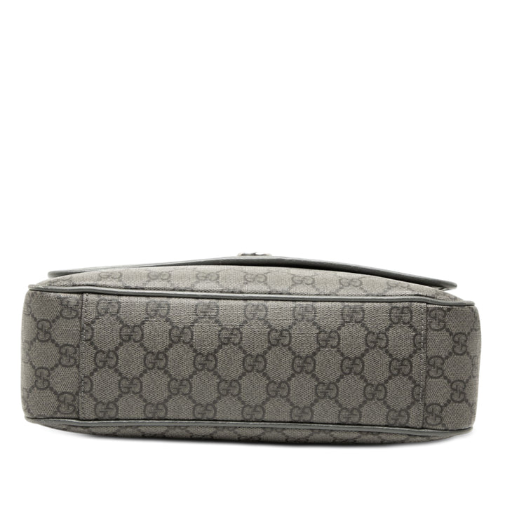 Ophidia Sac Messenger Moyen GG Supreme Gris
