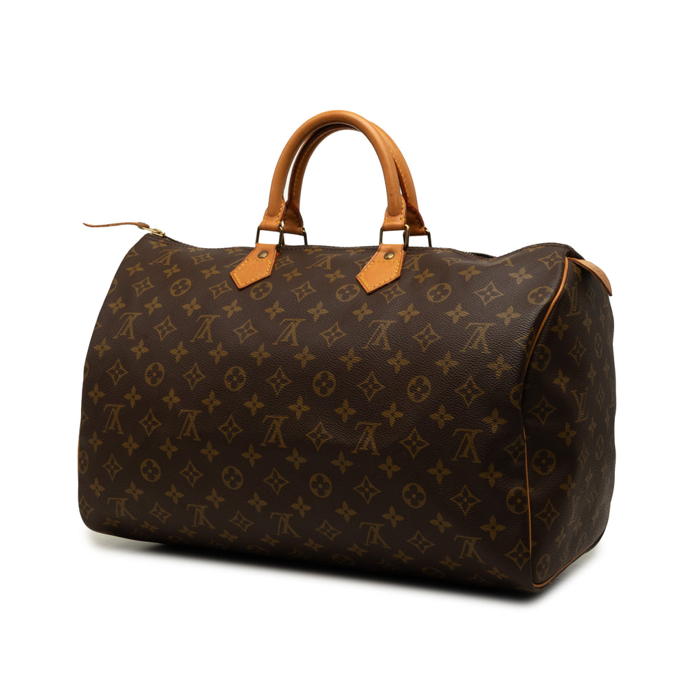 Louis Vuitton Speedy 40 Monogram Marron – vue 2 – GABY PARIS