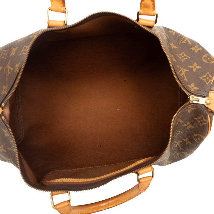 Louis Vuitton Speedy 40 Monogram Marron – vue 4 – GABY PARIS