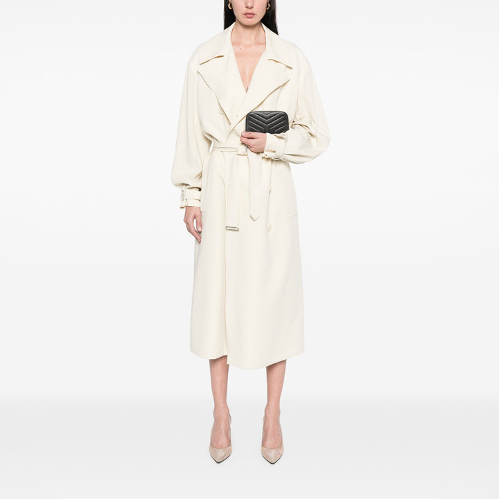 Saint Laurent Matelasse Cuir d’agneau Monogram Loulou Cosmetic Étui