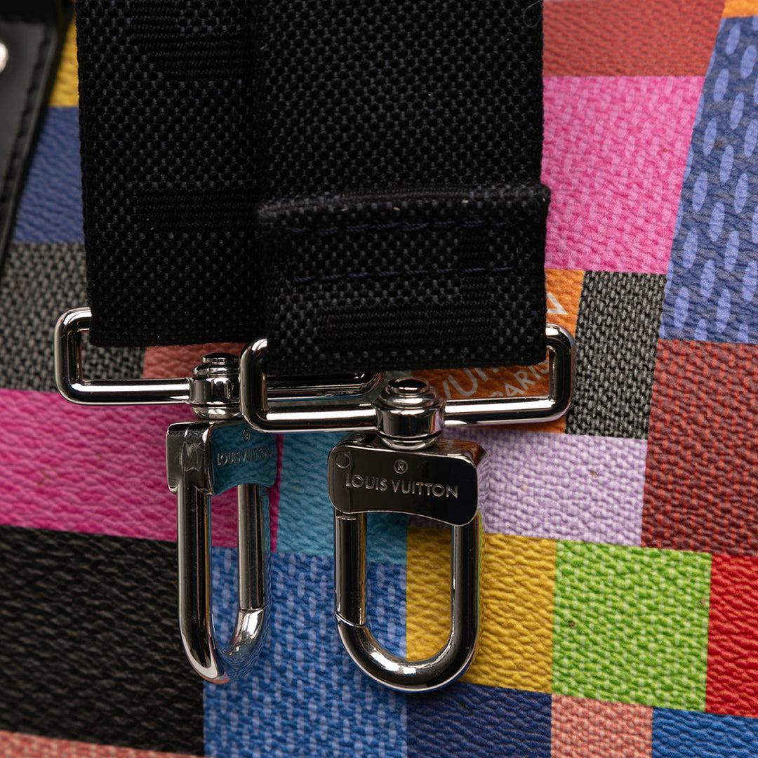 Louis Vuitton Multicolor 3D Keepall Bandouliere 50 Toile Damier Graphite