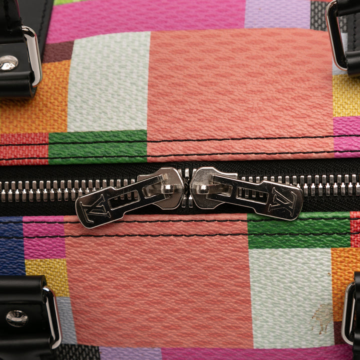Louis Vuitton Multicolor 3D Keepall Bandouliere 50 Toile Damier Graphite