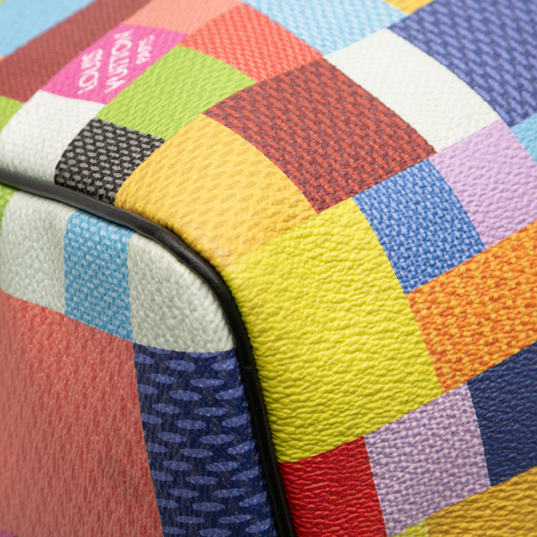 Louis Vuitton Multicolor 3D Keepall Bandouliere 50 Toile Damier Graphite