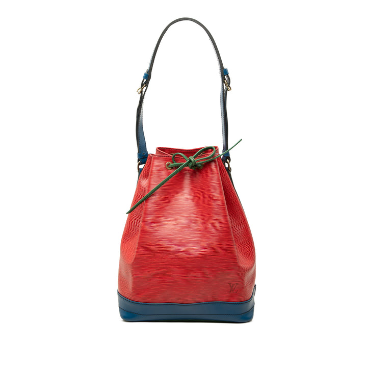 Louis Vuitton Tricolore Noe GM Épi Rouge – vue principale – GABY PARIS