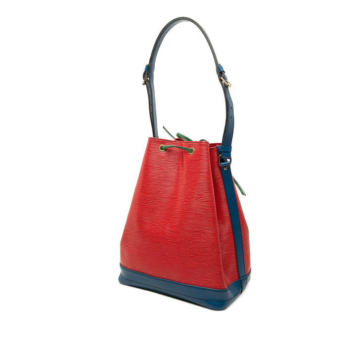 Louis Vuitton Tricolore Noe GM Épi Rouge – vue 2 – GABY PARIS