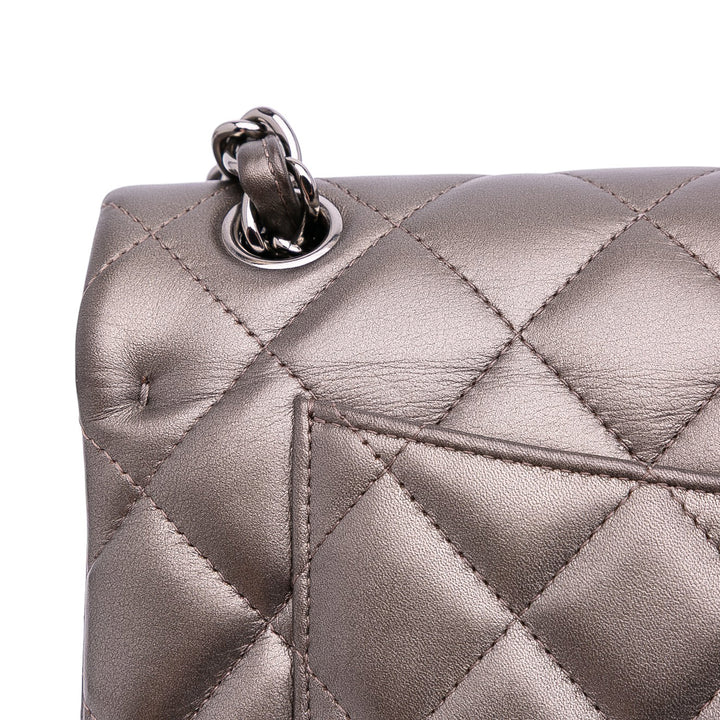 Chanel Jumbo Classic Cuir d’agneau Double rabat