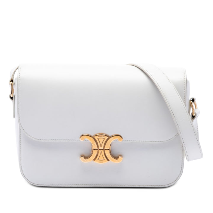 Celine Classique brillant Triomphe Sac Cuir de veau
