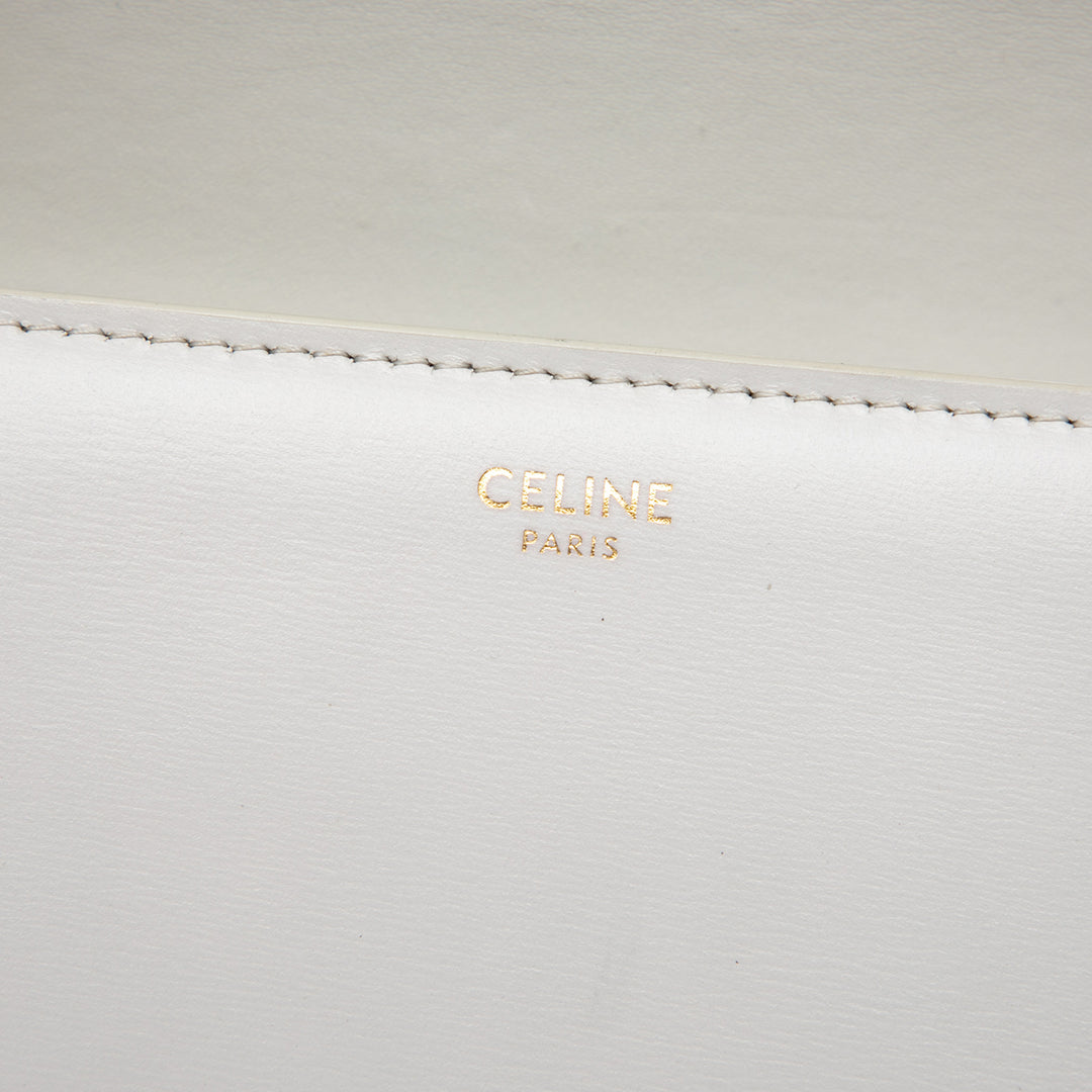 Celine Classique brillant Triomphe Sac Cuir de veau