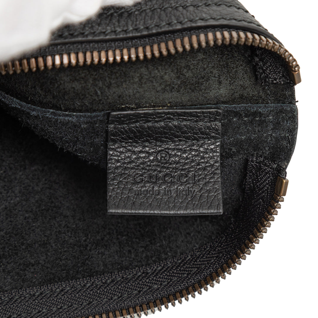 Gucci Logo Portfolio Pochette Moyen Cuir de veau