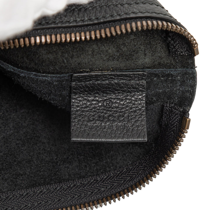 Gucci Logo Portfolio Pochette Moyen Cuir de veau